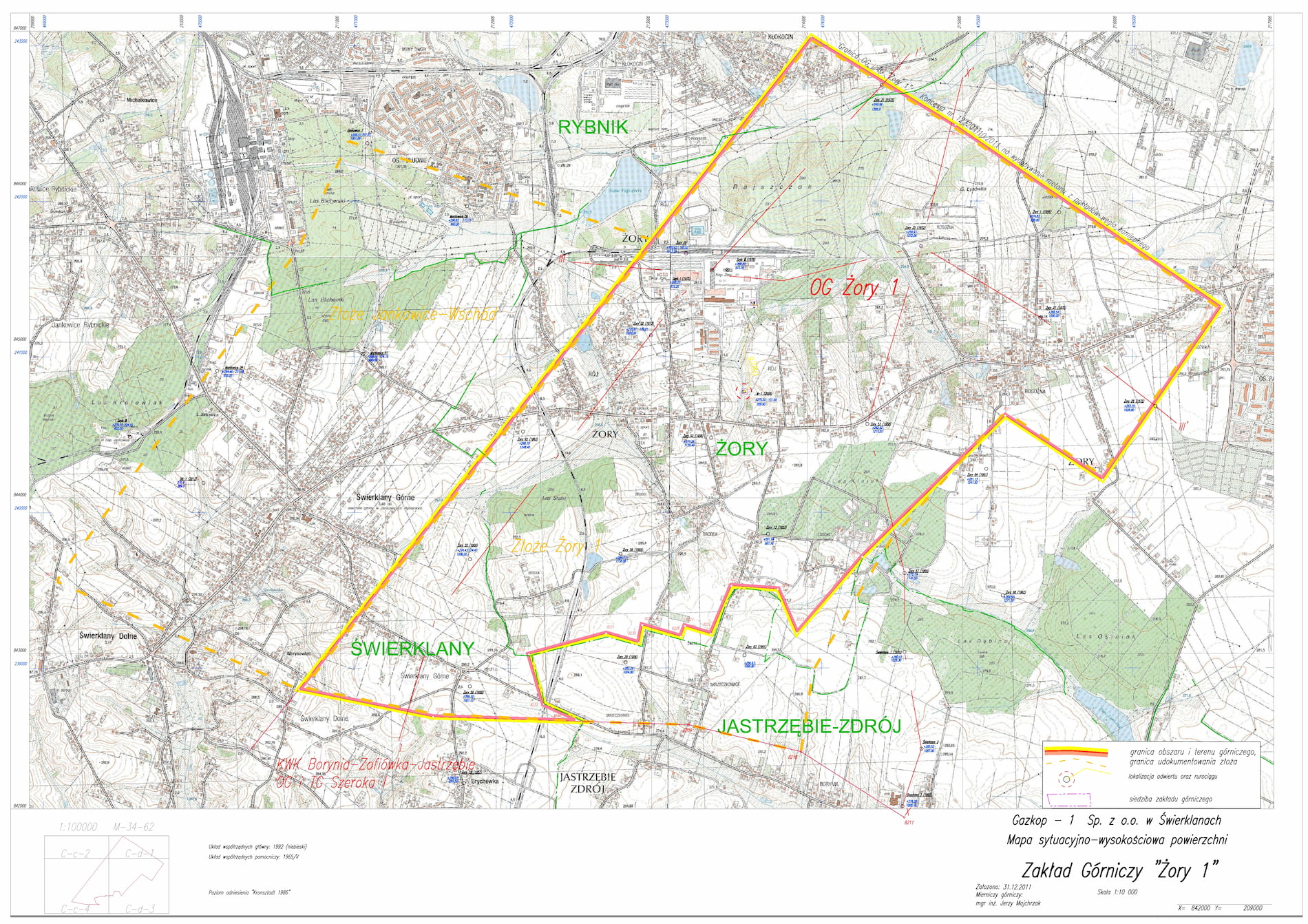 Obszar Górniczy Żory 1