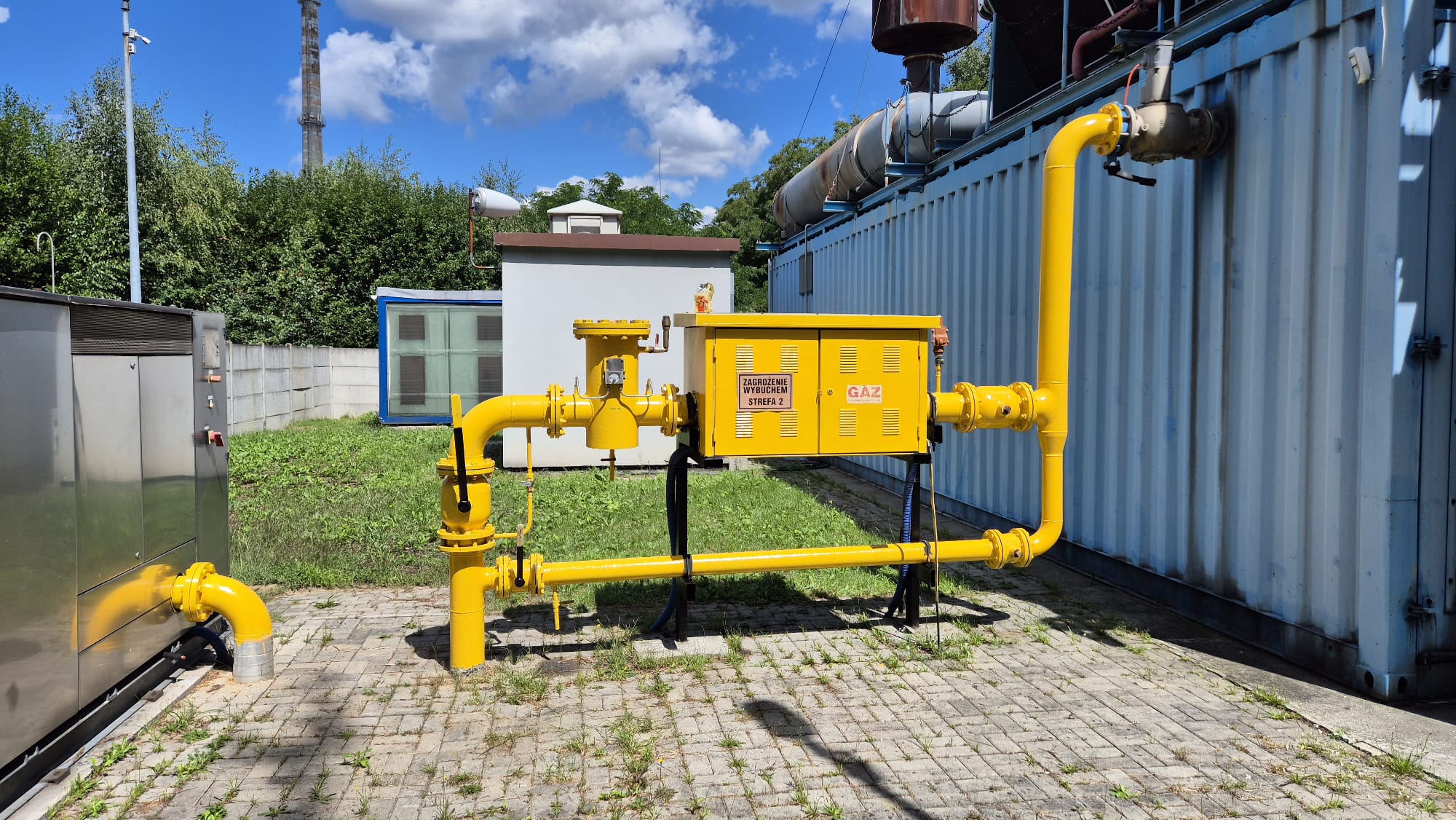 Układ pomiarowy w Żorach