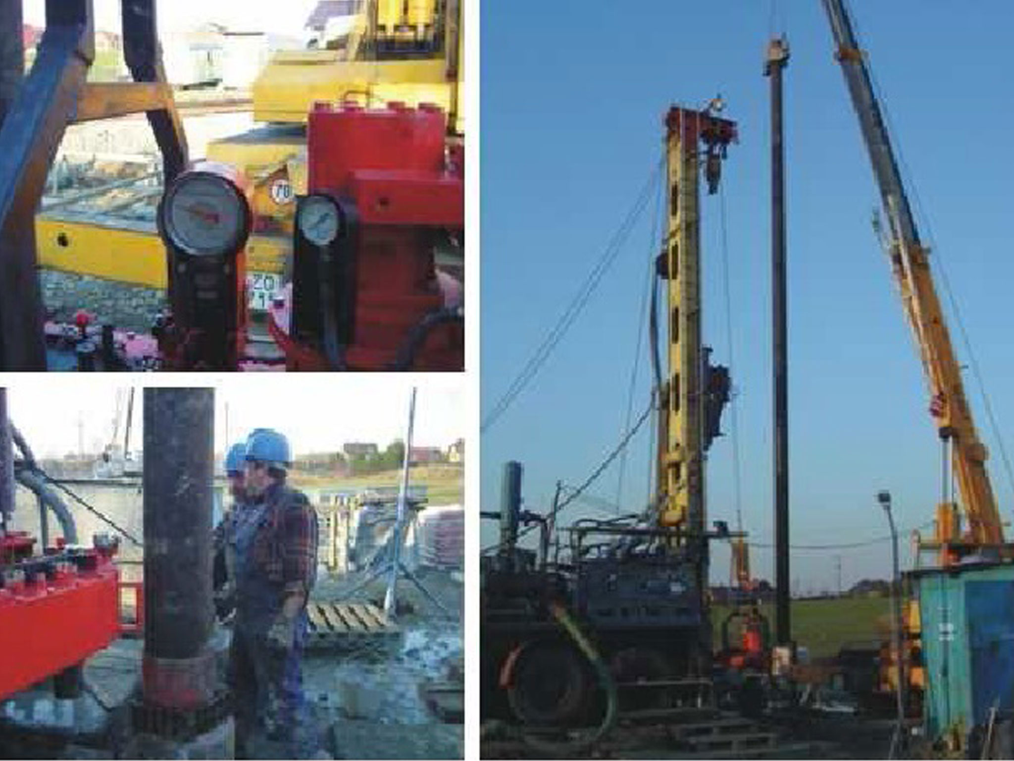 Wiercenie odwiertu Żory